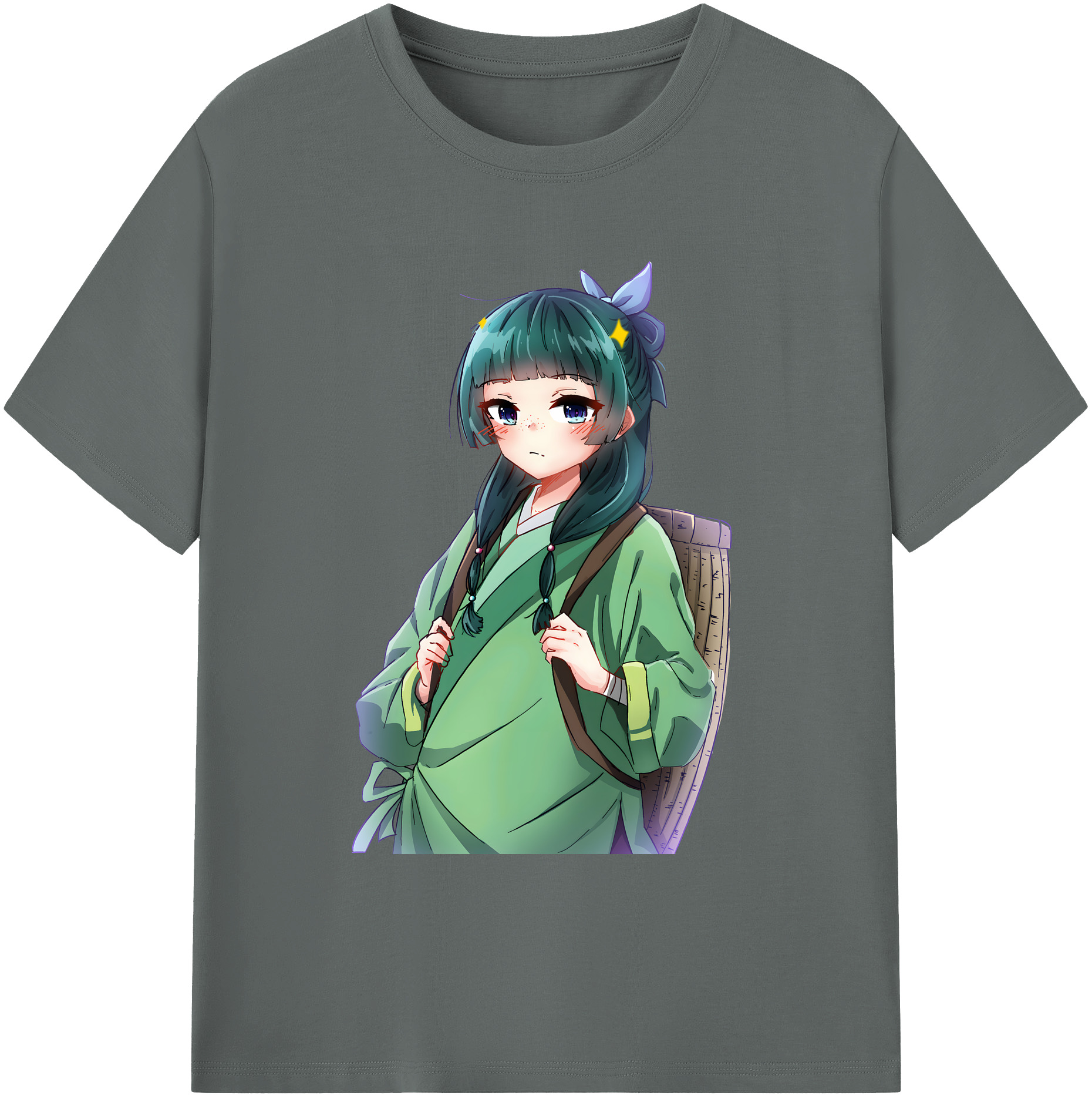 （画像用） 薬屋のひとりごと The Apothecary Diaries 綿100％ メンズ半袖Tシャツ｜肌触りやわらか＆通気性